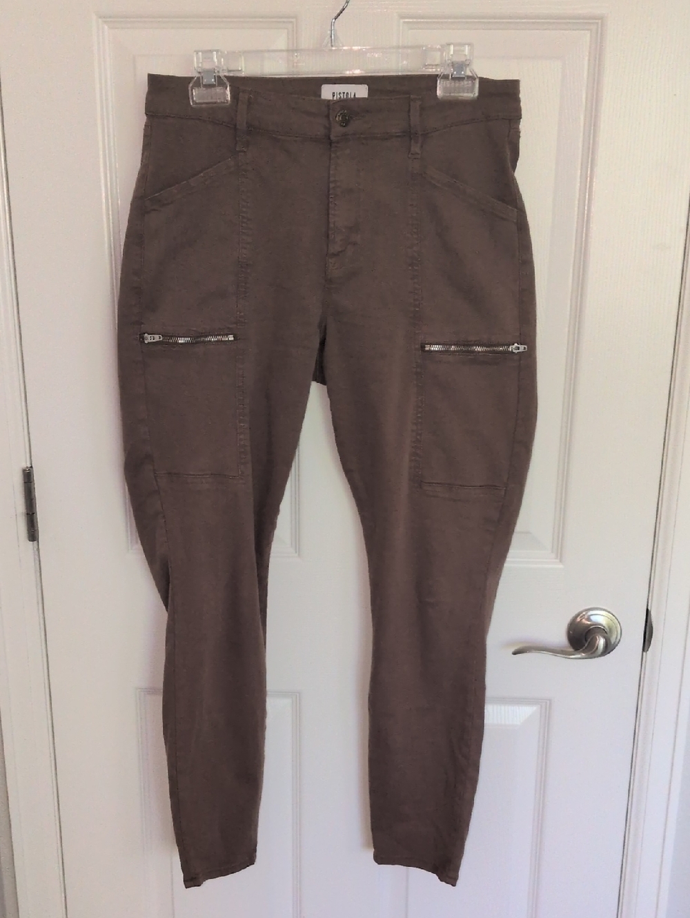Pistola Topanga Cargo Zipper Skinny Jeans - 29